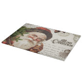 ヴィンテージの森林サンタ カッティングボード (角)