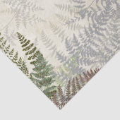 ヴィンテージの植物のシダはティッシュペーパーを去ります 薄葉紙 (詳細)