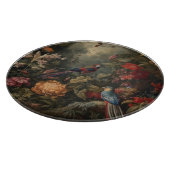 ヴィンテージの植物のシーンの鳥の花の楽園 カッティングボード (角)