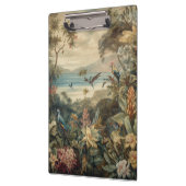 ヴィンテージの植物のシーンの鳥の花の楽園 クリップボード (左)