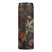 ヴィンテージの植物のシーンの鳥の花の楽園 タンブラー (裏面)