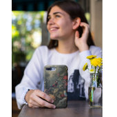 ヴィンテージの植物のシーンの鳥の花の楽園 Case-Mate iPhoneケース