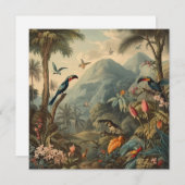 ヴィンテージの植物の花園 (正面/裏面)