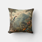 ヴィンテージの植物の花園 クッション (正面)