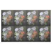 ヴィンテージの植物の花柄の花の水彩画の芸術 ファブリック (ヤード)