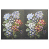 ヴィンテージの植物の花柄の花の水彩画の芸術 ファブリック (ファットクウォーター)