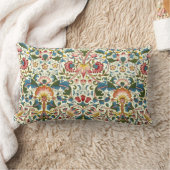 ヴィンテージの植物のMorrisのデザインのクッション ランバークッション (ブランケット)