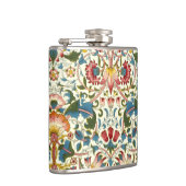 ヴィンテージの植物のMorrisのデザイン フラスク (右)