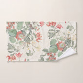 ヴィンテージの植物園の花のBathタオルセット バスタオルセット (ハンドタオル)