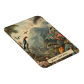 ヴィンテージの植物園、カスタマイズ可能 マグネット (右側)