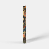 ヴィンテージの植物性のシーンパロットのカスタマイズ iPhoneケース (右側面)