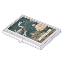 ヴィンテージの植物性の青色の頭蓋カスタマイズ