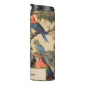 ヴィンテージの植物界の産卵が可能 タンブラー (回転右)