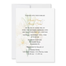 ヴィンテージの植物芸術の白いユリ結婚の花