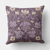 ヴィンテージの植物退職祝い贈り物 クッション (裏面)