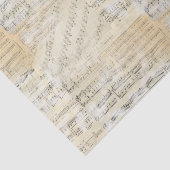 ヴィンテージの楽譜のティッシュペーパー 薄葉紙 (詳細)