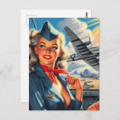 ヴィンテージの機動停止 ポストカード (正面/裏面)