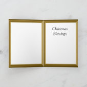 ヴィンテージの正統のikon、天使ガブリエル シーズンカード (内部)