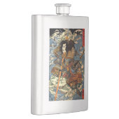 ヴィンテージの武士のUkiyo-eの日本のな絵画 フラスク (右)
