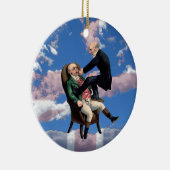 ヴィンテージの歯科医のギフト セラミックオーナメント (右)