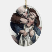 ヴィンテージの歯科医の歯の抽出 セラミックオーナメント (右)