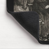 ヴィンテージの母と娘 マウスパッド (コーナー)