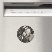 ヴィンテージの母と娘 マグネット (インサイチュ (食洗機))