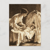 ヴィンテージの母と赤ちゃん ポストカード (正面)