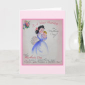 ヴィンテージの母の日のカード カード (正面)