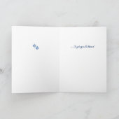 ヴィンテージの母の日カード カード (内部)