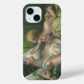 ヴィンテージの母の日、ビクトリア時代の赤ちゃんと母親 Case-Mate iPhoneケース (裏面)