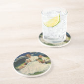 ヴィンテージの母の日、ママと子供たち コースター (側面)