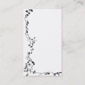 ヴィンテージの母子供のベビーシッターの名刺 名刺 (裏面)