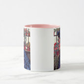 ヴィンテージの母子 マグカップ (中央)