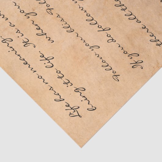 ヴィンテージの水によって汚される羊皮紙の文字の原稿の単語 薄葉紙 (詳細)