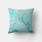 ヴィンテージの水の枕 クッション (裏面)