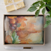 ヴィンテージの水彩感謝祭の秋の収穫 薄葉紙 (ギフト)