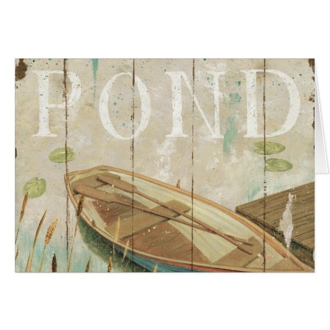 ヴィンテージの池 (正面横)