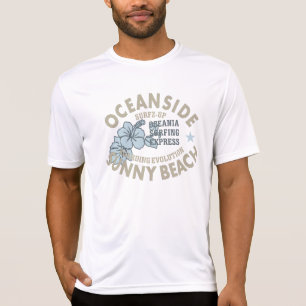 ヴィンテージの波の人のスポーツTekの競争相手のTシャツ Tシャツ