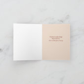 ヴィンテージの活版印刷機を使ったあらゆる場面に対応するカード カード (内部)