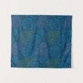 ヴィンテージの海パターン タペストリー (正面(横))