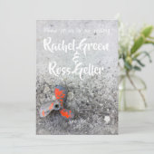 ヴィンテージの海事ウェディング招待状 招待状 (スタンド正面)