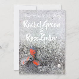 ヴィンテージの海事ウェディング招待状 招待状