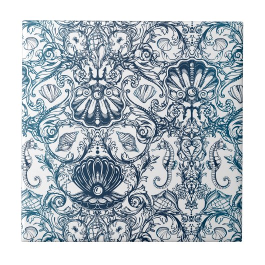 ヴィンテージの海兵隊員パターン タイル (正面)