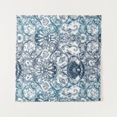 ヴィンテージの海兵隊員パターン タペストリー (正面)