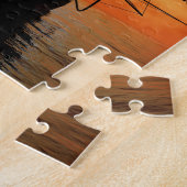 ヴィンテージの海賊船 ジグソーパズル (側面)