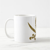 ヴィンテージの海賊 コーヒーマグカップ (左)