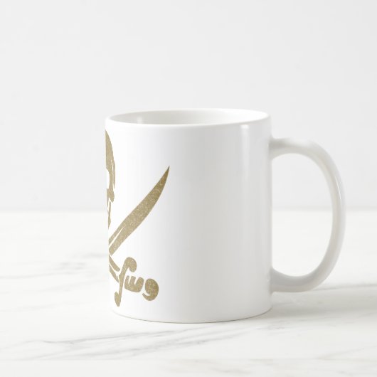 ヴィンテージの海賊 コーヒーマグカップ (右)