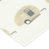 ヴィンテージの涙のトレーラーのジプシーのキャラバン テーブルクロス (アングル)