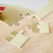 ヴィンテージの準備ができている女性 ジグソーパズル (側面)